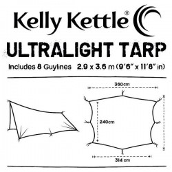 Šotorsko krilo Kelly Kettle Ultralight 2,9 x 3,6 m