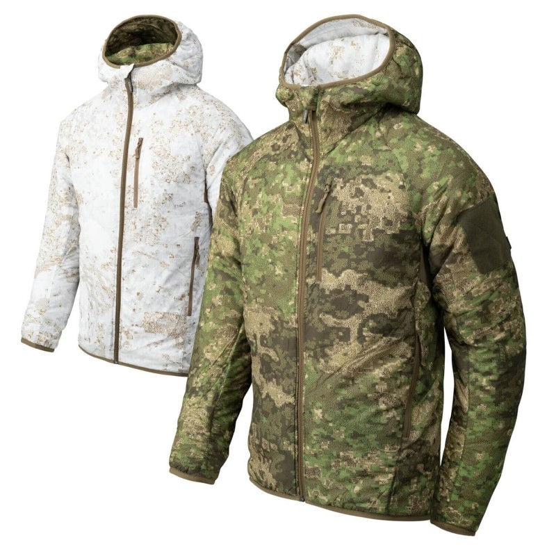 Helikon-Tex Reversible Wolfhound Hoodie Jacket, Pencott Wildwood/Pencott Snowdrift