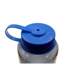Steklenica za vodo Nalgene Wide Mouth Sustain 1 L, siva