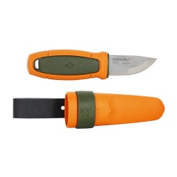 Morakniv Eldris Hunting Knife, stainless steel, olive green/burnt orange