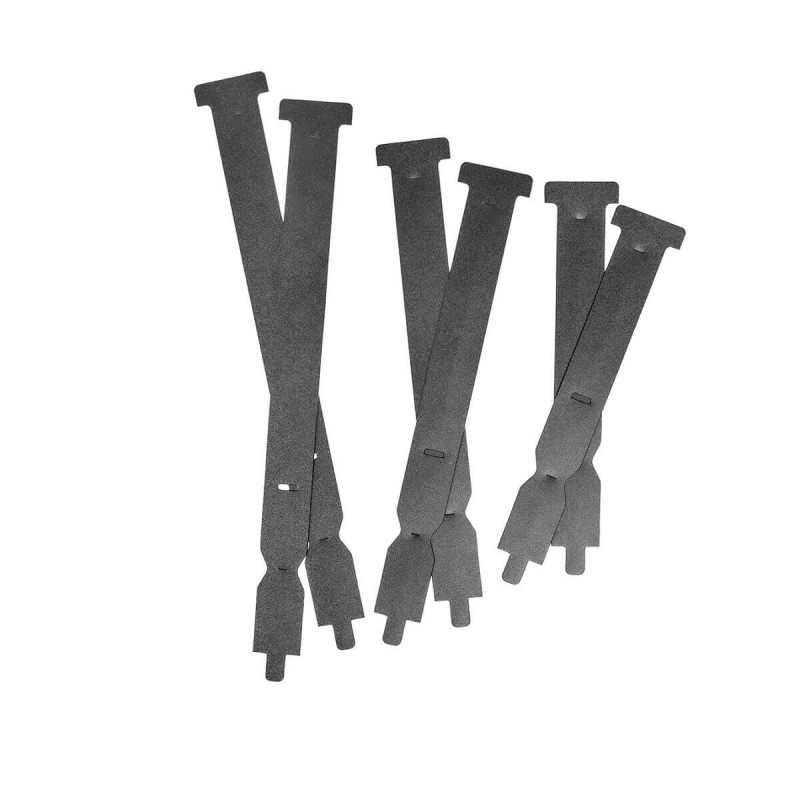 Nadomestni MOLLE trakovi Templar's Gear ABC, črna