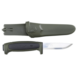 Morakniv Basic 546 Knife, stainless steel, black/olive green