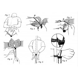 Nextorch HC40 Flexible Nylon Cuffs (10 pcs), black