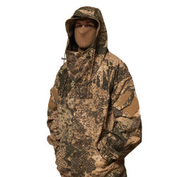 Perunika Gorka 3 jacket, Phantomleaf WASP II Z1b, front details