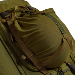 Vojaški nahrbtnik Berghaus MMPS CRUSADER III 90+20 FA, cedar/olivno zelena, sprednji žep za shranjevanje