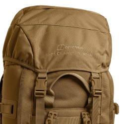 Berghaus MMPS CRUSADER IV 90+20 FA Military Backpack, earth brown, podrobnosti