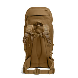 Berghaus MMPS CRUSADER IV 90+20 FA Military Backpack, earth brown, back side