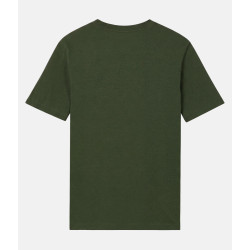 Thermowave Merino Life T-Shirt, olive green, back side