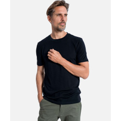 Merino majica s kratkimi rokavi Thermowave Life, črna