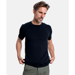 Merino majica s kratkimi rokavi Thermowave Life, črna